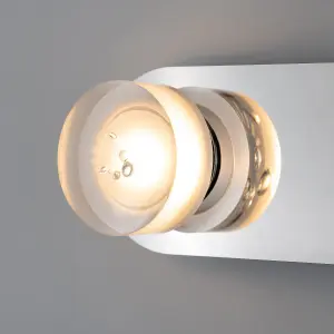 Bubble Effect 3x5W LED Bathroom Wall Light