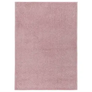 Berkfield Rug Short Pile 240x340 cm Pink