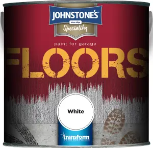 Johnstone's Garage Floor Paint White - 2.5L