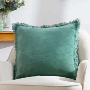 Gracie Square Throw Cushion Covers Teal