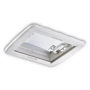 DOMETIC SEITZ MINI S HEKI SKYLIGHT 400 X 400MM ROOF LIGHT CARAVAN MOTORHOME 23 to 42mm