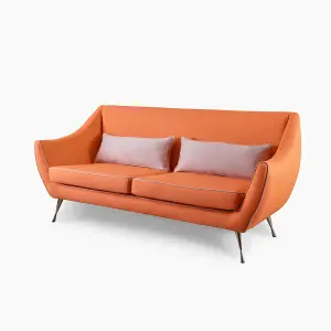 Emelda Grace Rita Large Sofa - Orange