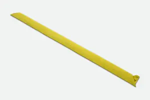 Interlocking Rubber Anti-Fatigue Bevel Edge for Cushion Link 92cm x 5.5cm Yellow Female