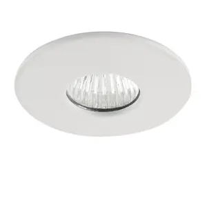 Luminosa Lalo Bathroom Recessed Downlight 4000K IP44 4W Matt White Paint