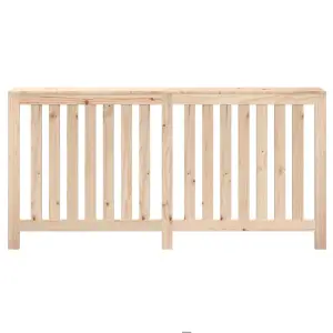 Berkfield Radiator Cover 169x19x84 cm Solid Wood Pine