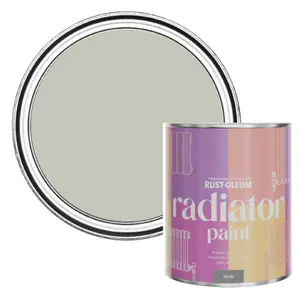 Rust-Oleum Tyne Fog Satin Radiator Paint 750ml