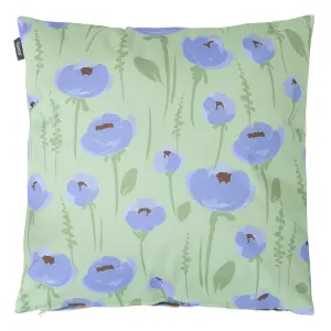 Veeva Meadow Print Green Outdoor Cushion