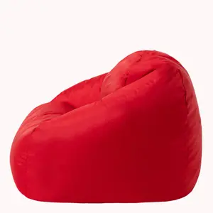 Veeva Kids Classic Bean Bag Chair Red Childrens Bean Bags