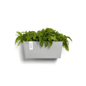 Manhattan Smooth Finish Wall Plant Pot White