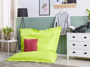 Large Bean Bag Lime Green FUZZY