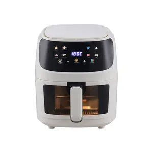 5L Air Fryer With Visible Window White