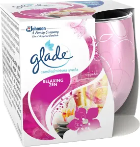 Glade Scented Candle, Air Freshener Candle 120 g Relaxing Zen (Pack of 6)