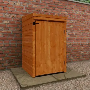 Single Bin Store (12mm Tongue and Groove Floor and PENT Roof)