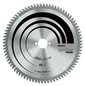 Bosch 80 Circular saw blade (Dia)254mm