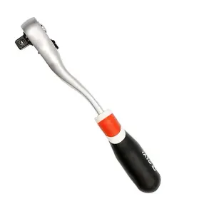 YATO YT-0732, ratchet handle 1/2", curved, quick release, reversible