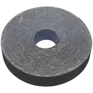 Blue Twill Emery Roll - 25mm x 50m - Flexible & Tear Resistant - 150 Grit