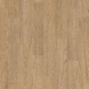 Beige Brown Wood Effect Vinyl Flooring, Contract Commercial Vinyl Flooring with 2.4mm Thickness-5m(16'4") X 2m(6'6")-10m²