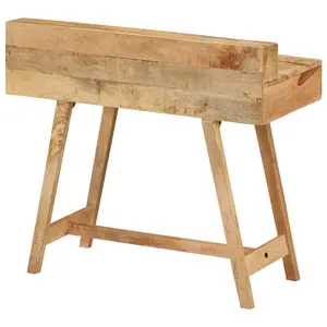 Berkfield Desk 100x45x90 cm Solid Rough Mango Wood