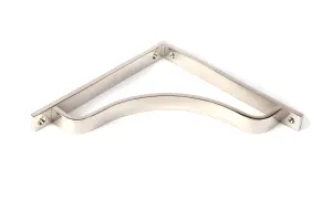 Polished Nickel Abingdon Shelf Bracket (200mm x 200mm)