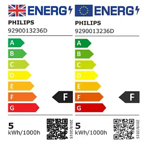 Philips Classic E27 4.5W 470lm Frosted A60 Cool white LED Light bulb