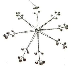 Sparkle Snowflake Shaped Ornament