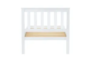 Birlea Denver Single Bed Frame In White