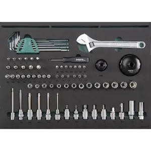 Sata 239Pc Metric Automotive Set Combination Wrenches Sets