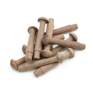 Walnut Shaker Peg 3.5"/90mm - Pack of 10