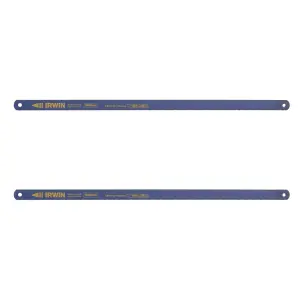 Irwin Carbon steel Hacksaw blade 18 TPI (L)300mm, Pack of 2