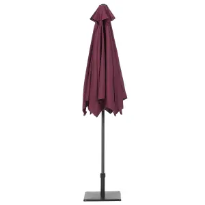 Market Garden Parasol 2.7 m Burgundy VARESE