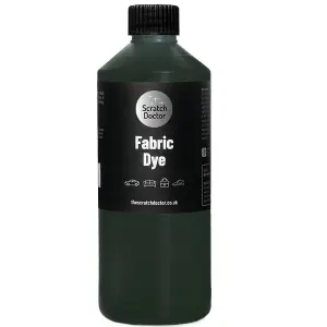 Scratch Doctor Liquid Fabric Dye Paint for sofas, clothes and furniture 500ml Dark Green