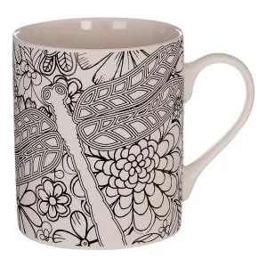 Maison by Premier Dragonfly Colour In Mug