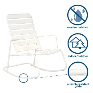 NG Roberta Rocking Chair in White