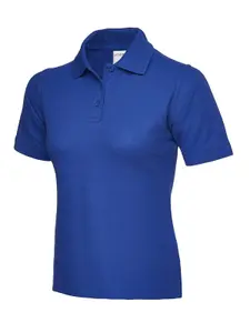 Uneek - Unisex Ultra Cotton Poloshirt - 100% Ring Spun Combed Cotton - Royal - Size 3XL