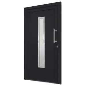 Fechteler Front Door Anthracite / Right Handing / 200cm H x 108cm W x 7cm D