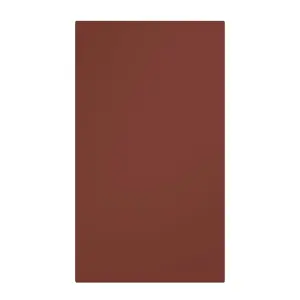 Ethos Matt tuscan red Standard Drawer end panel (H)680mm (W)595mm, Pack of 2