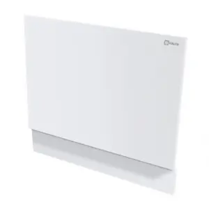 Halite Waterproof 700mm End Bath Panel and Plinth - Gloss White