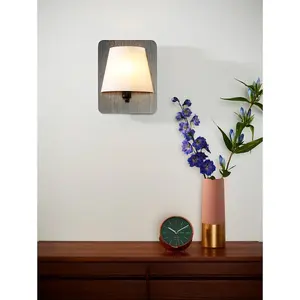 Lucide Idaho Modern Wall Light - 1xE14 - Grey