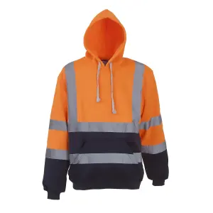 Yoko Mens High Visibility Pull-Over Hoodie (Pack of 2)