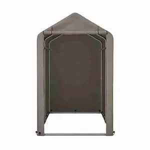 Small Grey Backyard Waterproof Bicycle Motorbike Storage Tent PE Shelter