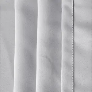 Fiffer Polyester Blackout Pinch Pleat Curtain Pair Silver / 167 x 183 cm