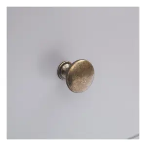 Rocca 5 Drawer Chest of Drawers Brass Knob