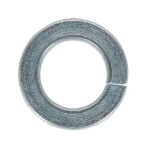 Sealey Spring Washer M12 Metric Zinc Plated DIN 127B - Pack of 50 Pieces SWM12