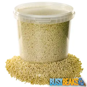 5L BusyBeaks Kibbled Peanuts - Premium Freshly Chopped Garden Wild Bird Nut Feed