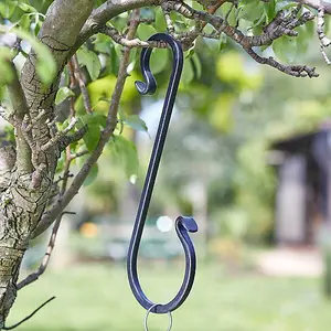 6'' Forge Tree Hook for Hanging Baskets