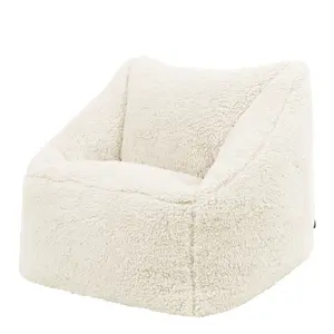 icon Kids Teddy Bear Armchair Bean Bag Natural Childrens Bean Bags