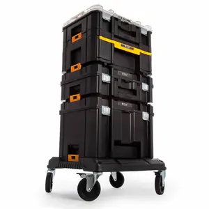 Dewalt DWST1-81048 Tstak Tower - Includes 4 Cases with Wheeled Cart Trolley