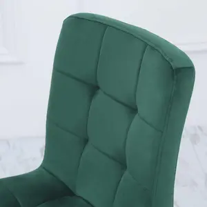 Barryton Upholstered Dining Chair (Set of 4) Dark Green