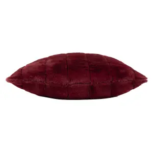 Paoletti Empress Faux Fur Polyester Filled Cushion