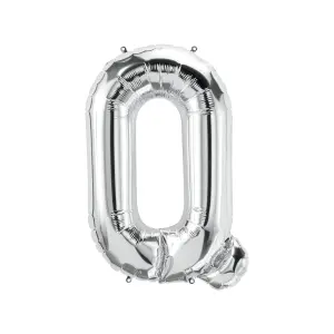 Realmax Q Foil Balloon Silver (One Size)